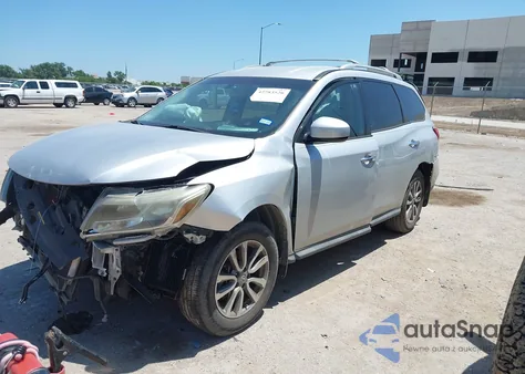 2013 Nissan Pathfinder Sv from USA, damaged, VIN 5N1AR2MN8DC687420